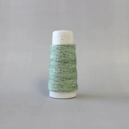 Cosmo Hidamari Sashiko Solid Thread 30 Meters Mojito Green # 88-202