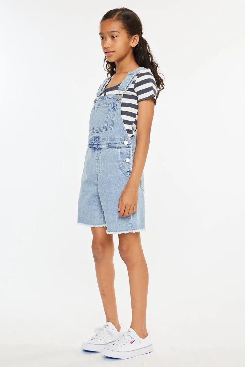 Daria Kids Overall Shorts