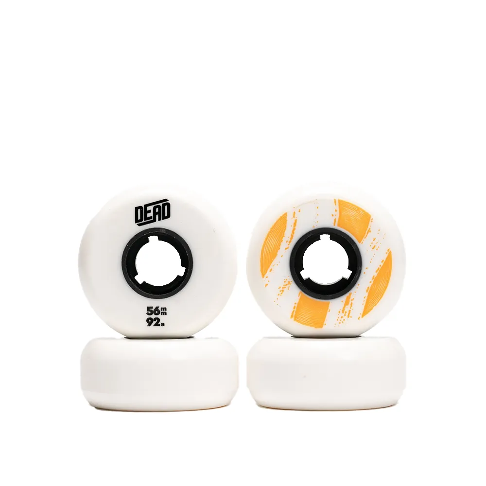 Dead 56mm/92a - White/Orange (4 Pack)