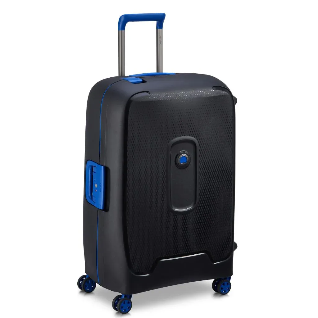 Delsey Moncey 2 PC Hardsided Luggage Duo - Black/Blue