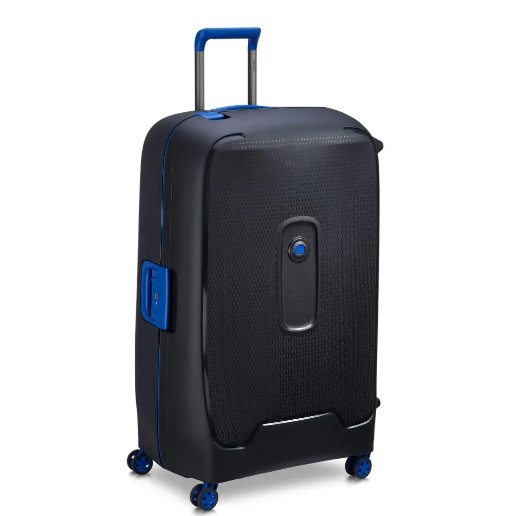 Delsey Moncey 3 PC Hardsided Luggage Set - Black/Blue