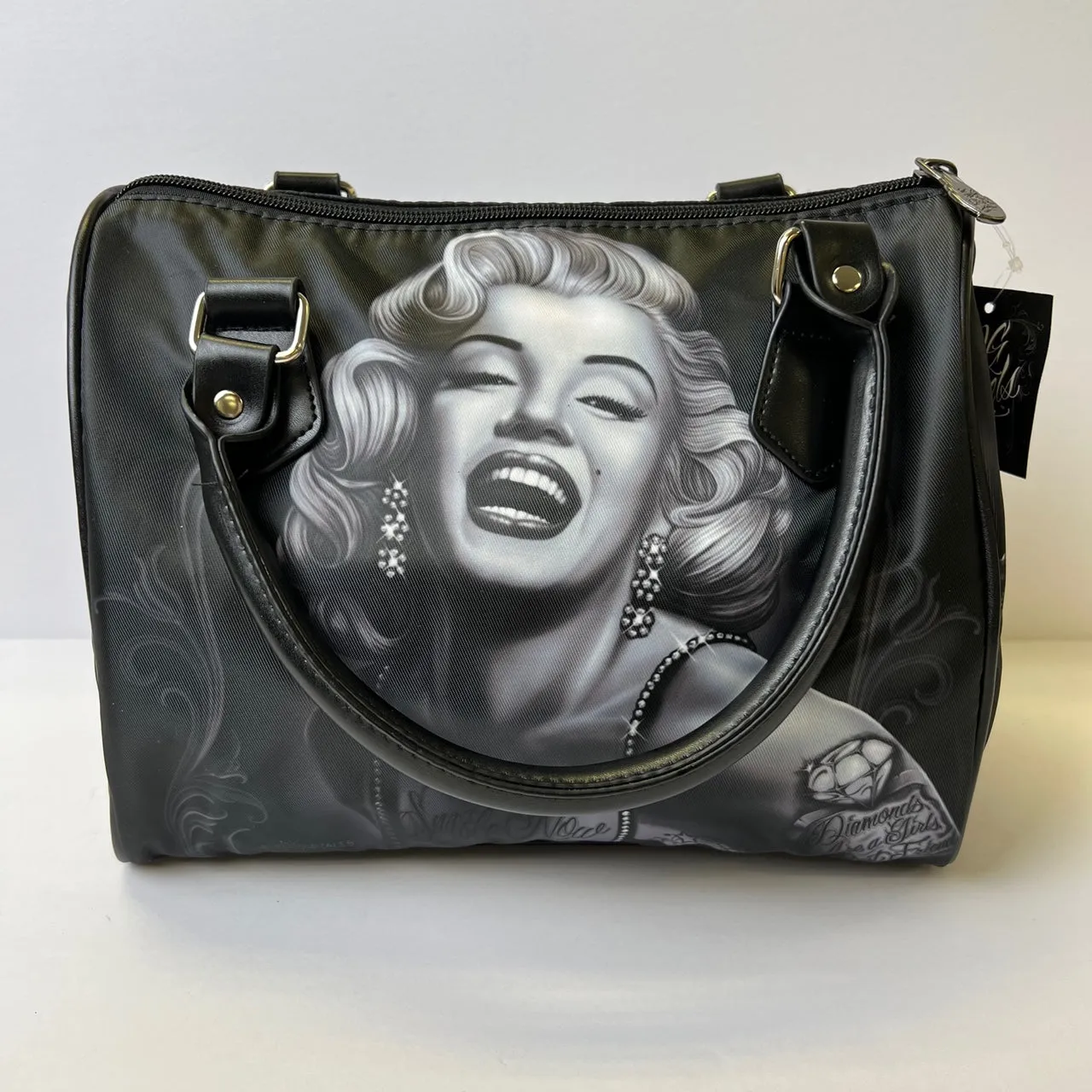 DGA Angels Day of the Monroe Smile Now Bomshells Handbag