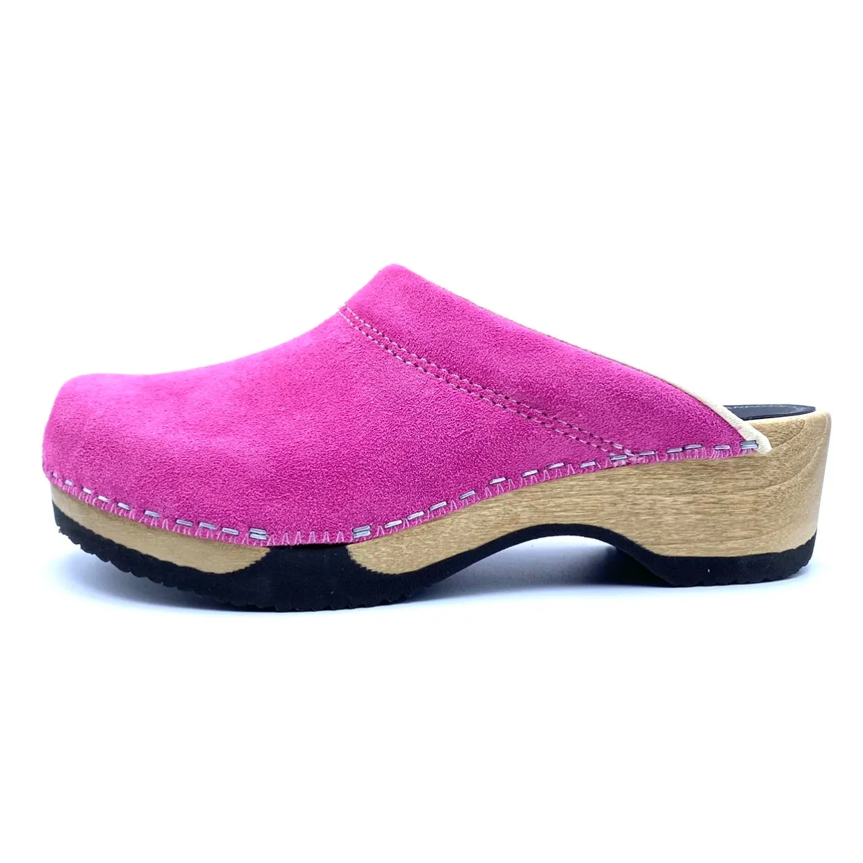 Embla Clogs I Premium Italian Suede Pink