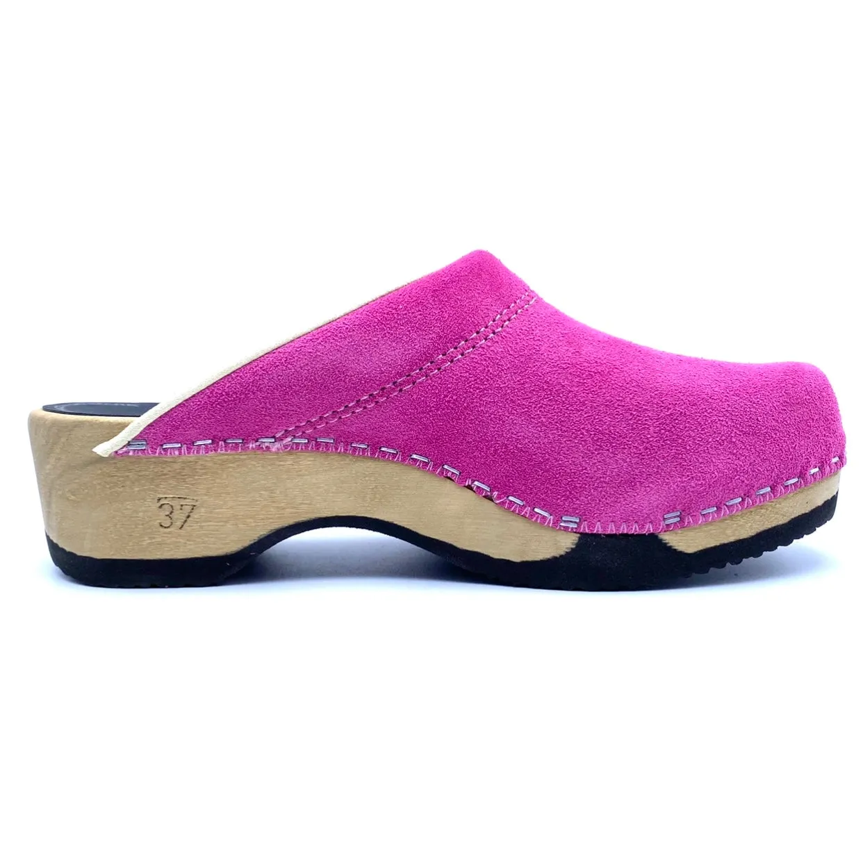 Embla Clogs I Premium Italian Suede Pink