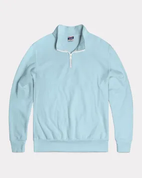 Essential Powder Blue Quarter Zip