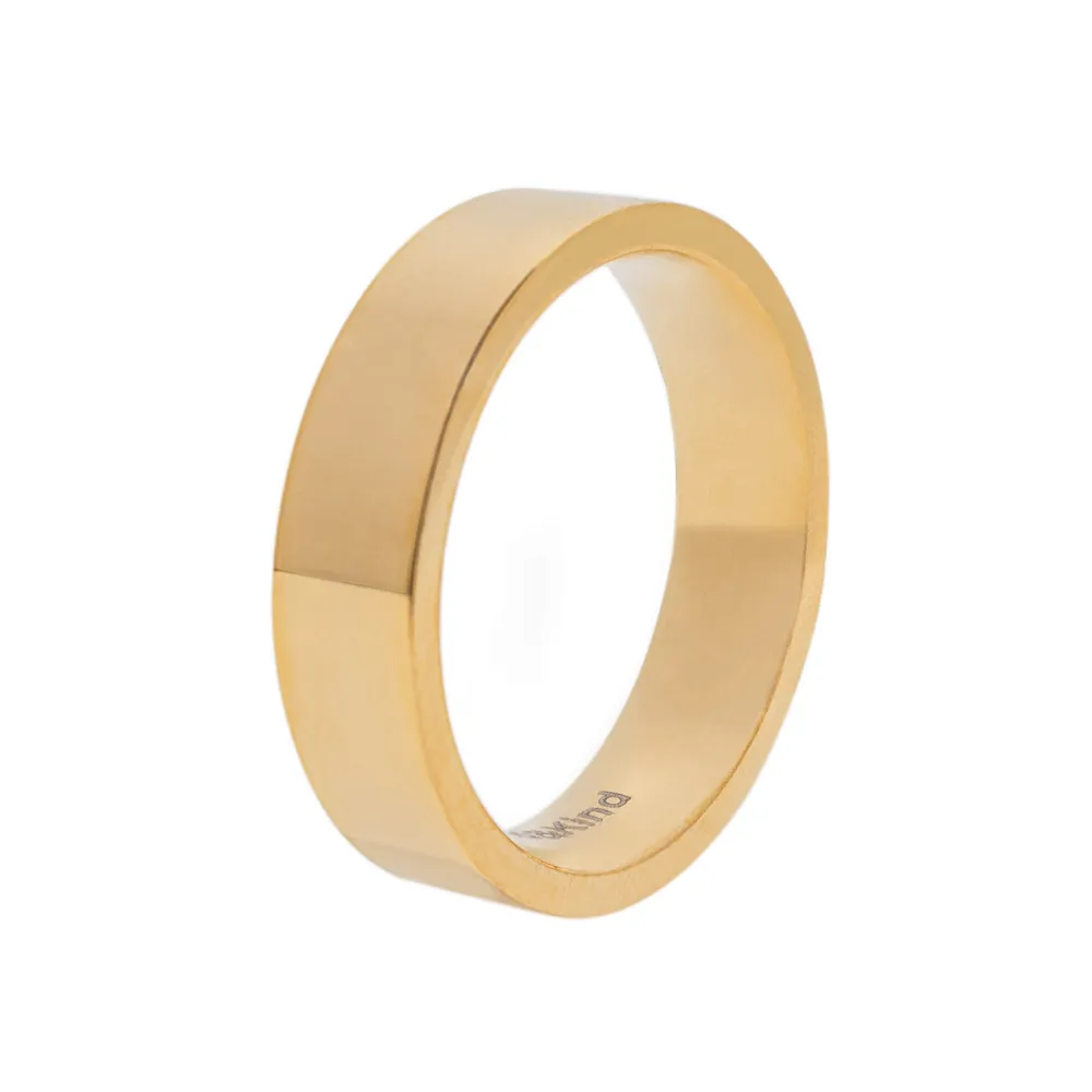 Everyday Stacker Band (18k gold)