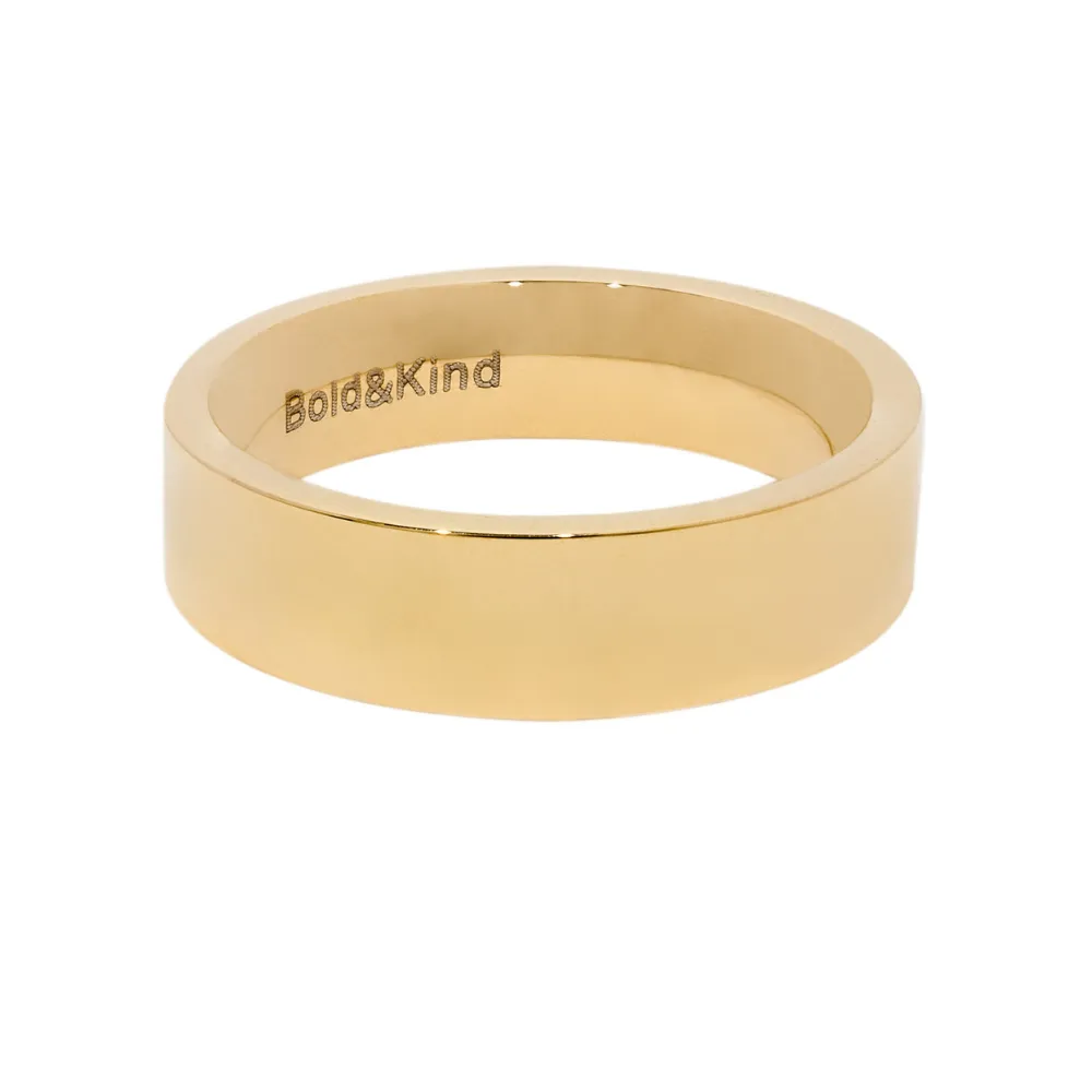 Everyday Stacker Band (18k gold)