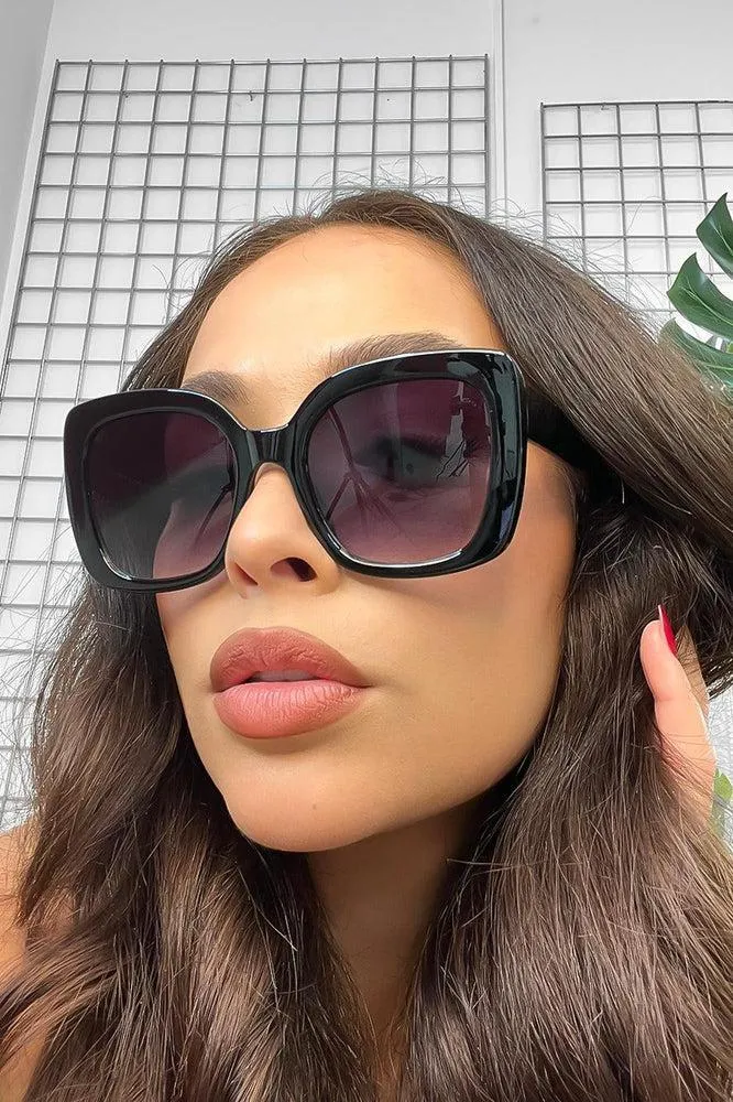 Extra Large Squoval Frames Sunglasses