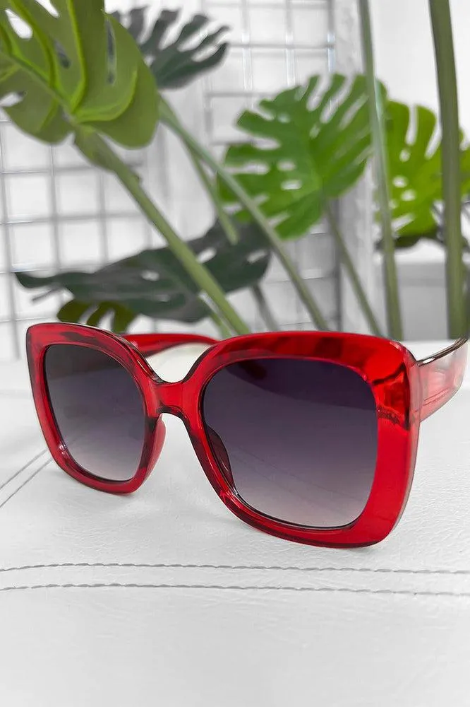 Extra Large Squoval Frames Sunglasses