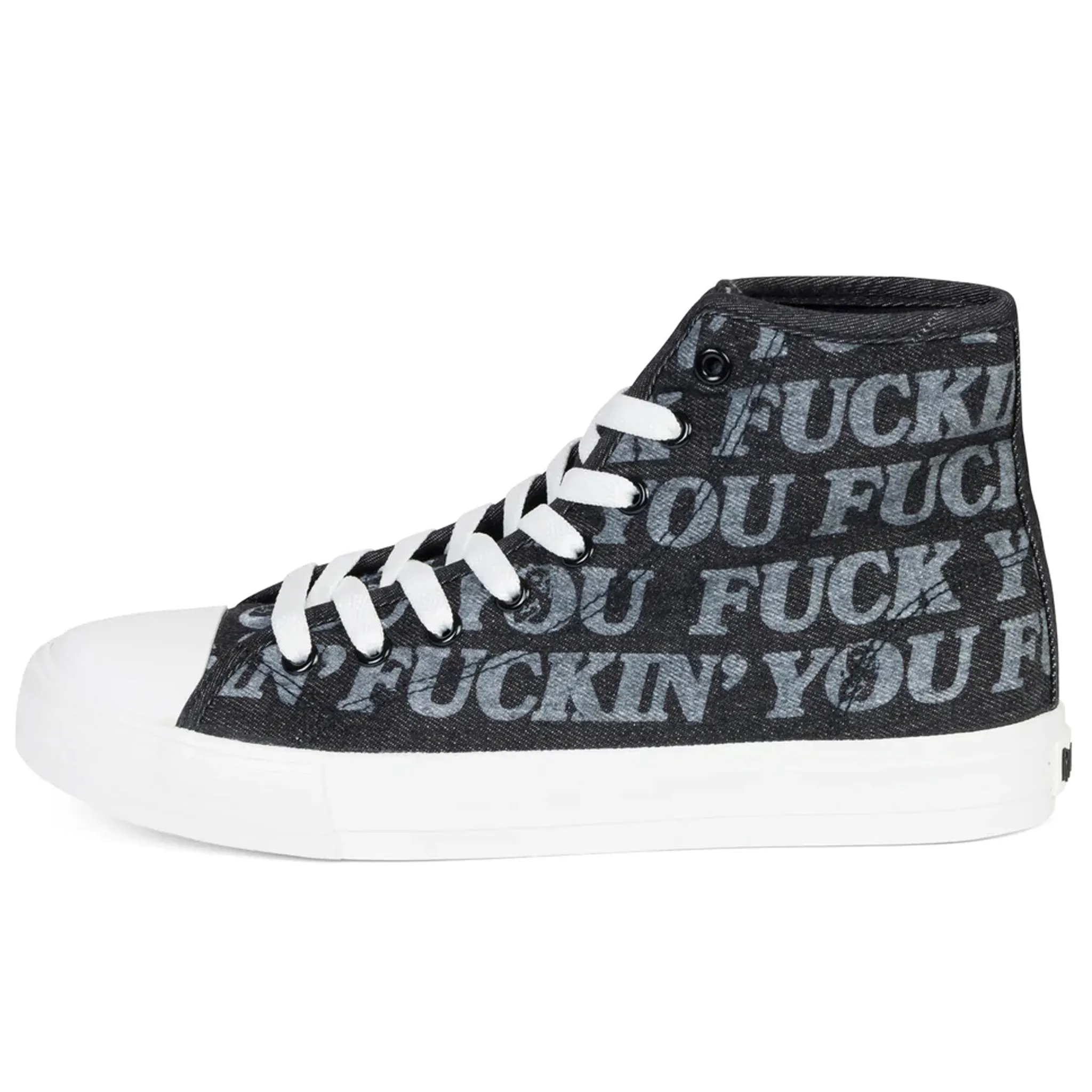 FF High Top Shoes (Black)