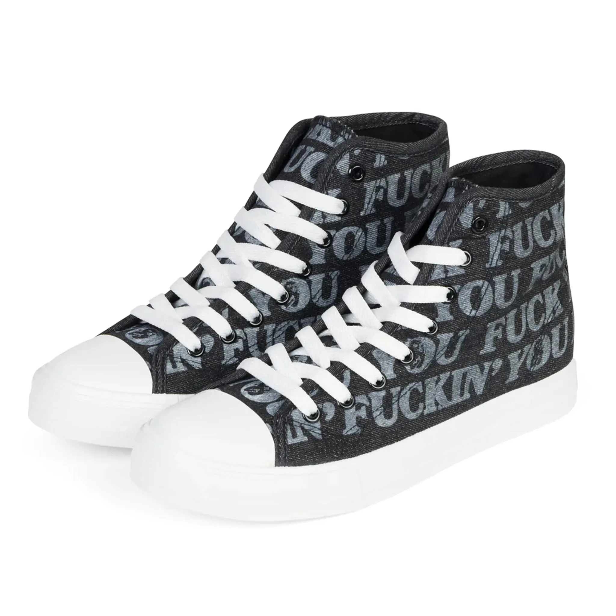 FF High Top Shoes (Black)