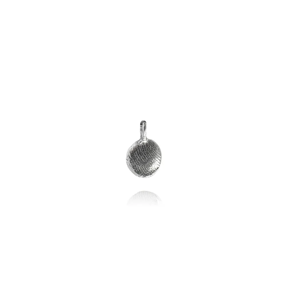 Fingerprints Silver Pendant - Small