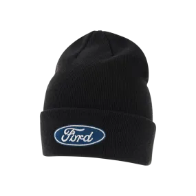 Ford Oval Merino Wool Knit Hat