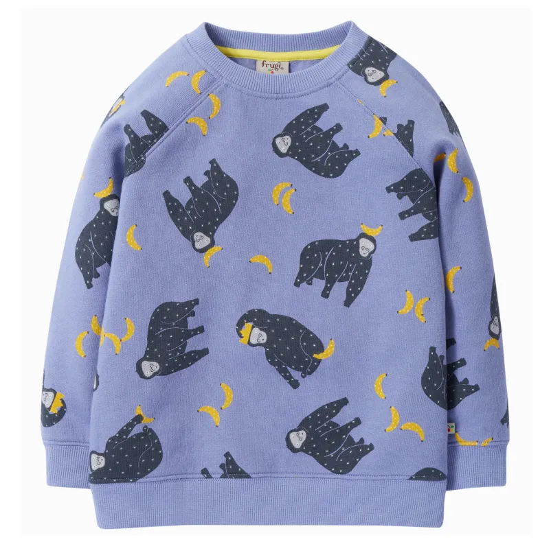 Frugi Switch Rex Jumper - Monkeying Around