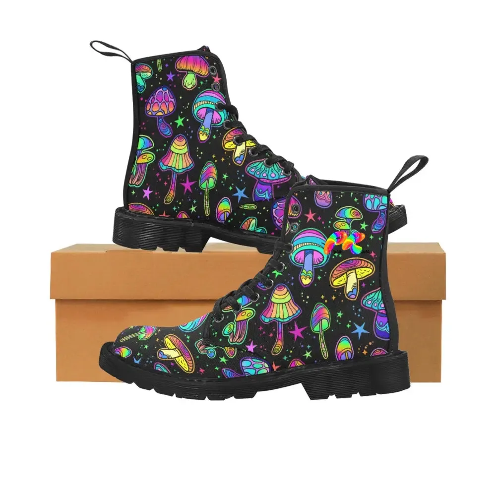 Fungi Dreamscape Rave Boots