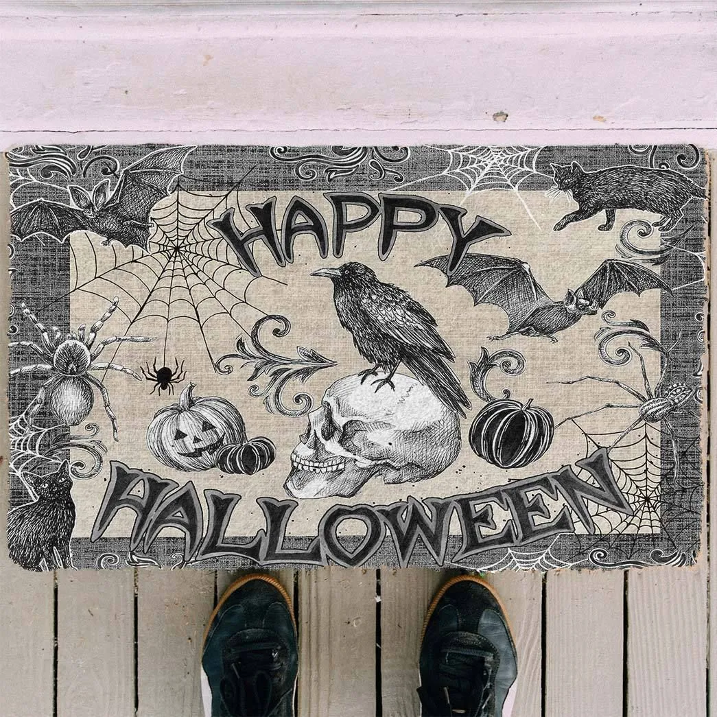 Gearhuman 3D Happy Halloween Doormat