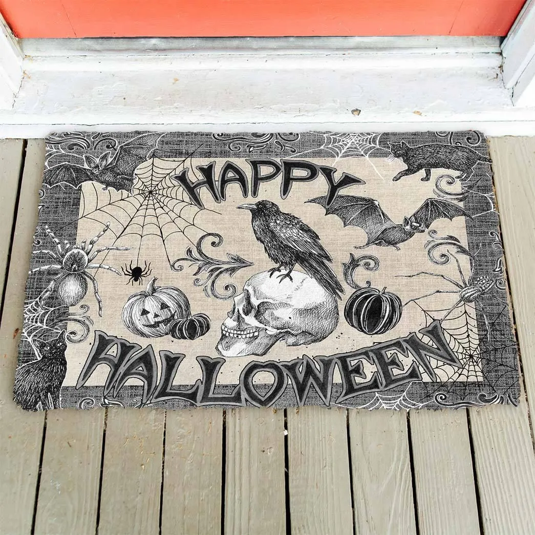 Gearhuman 3D Happy Halloween Doormat