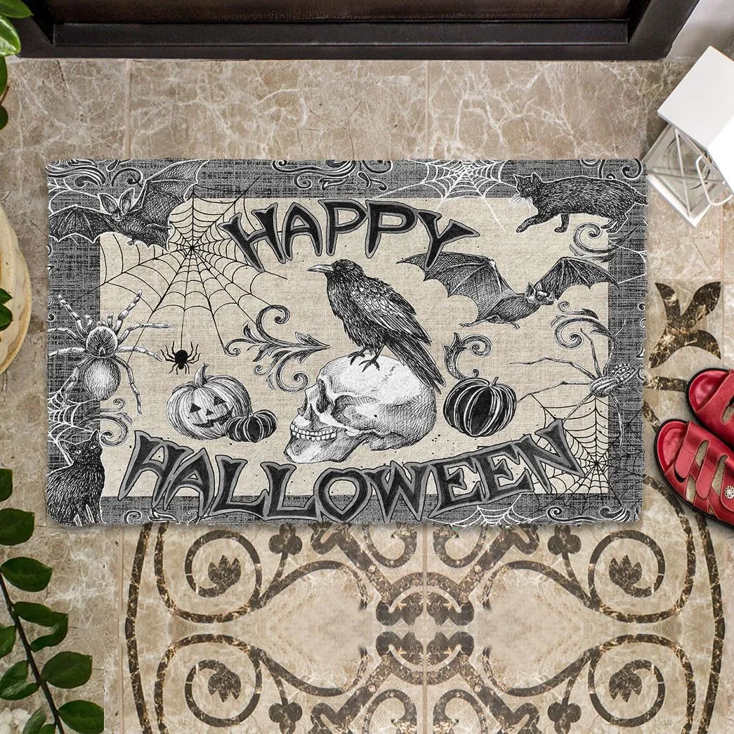 Gearhuman 3D Happy Halloween Doormat