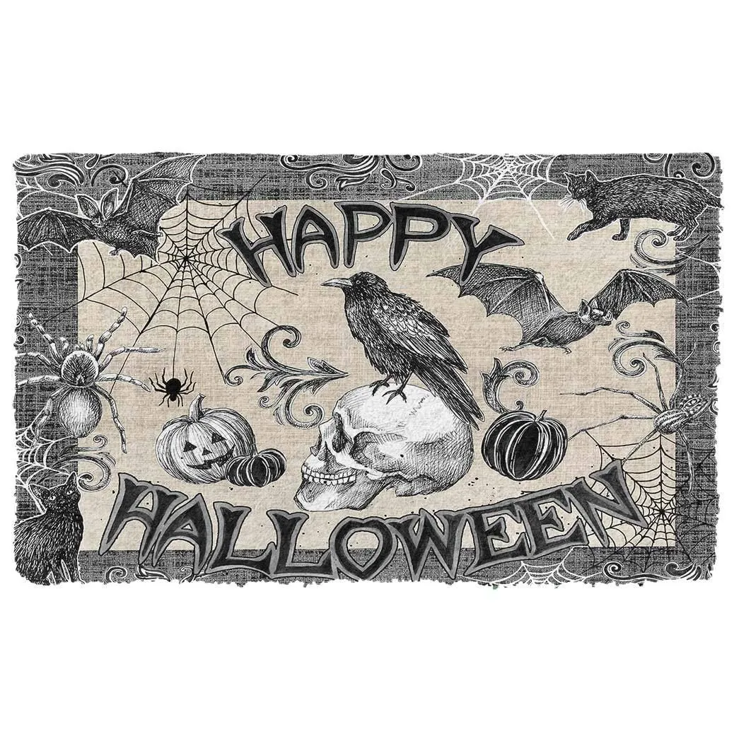 Gearhuman 3D Happy Halloween Doormat