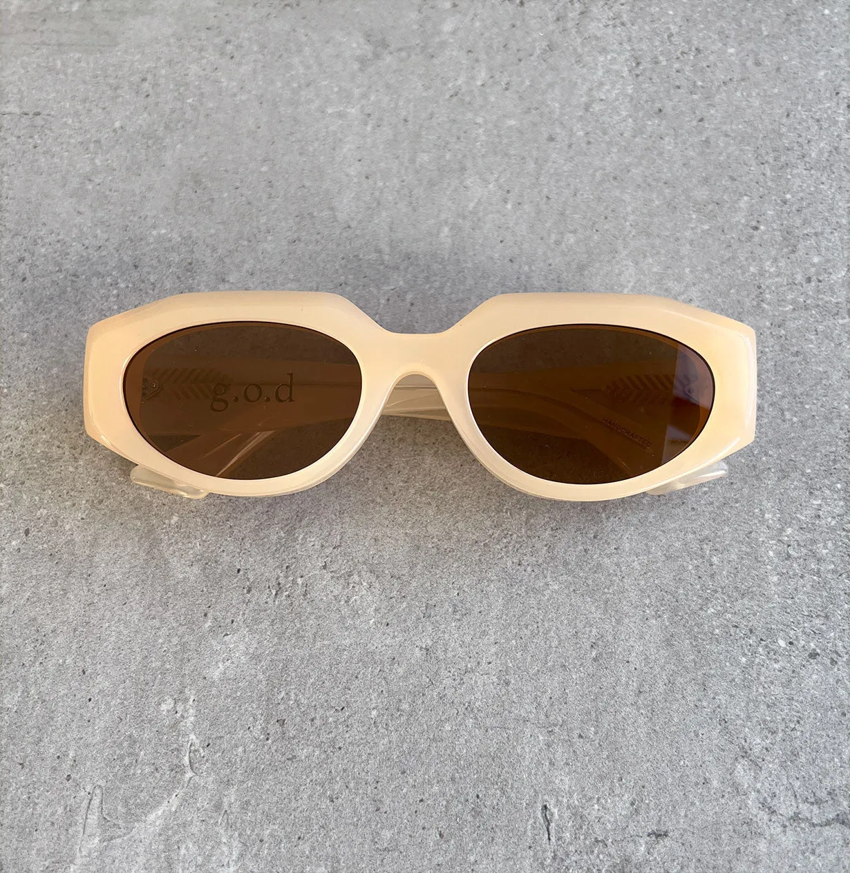 GOD TWENTY SEVEN Sunglasses, Milk Ivory