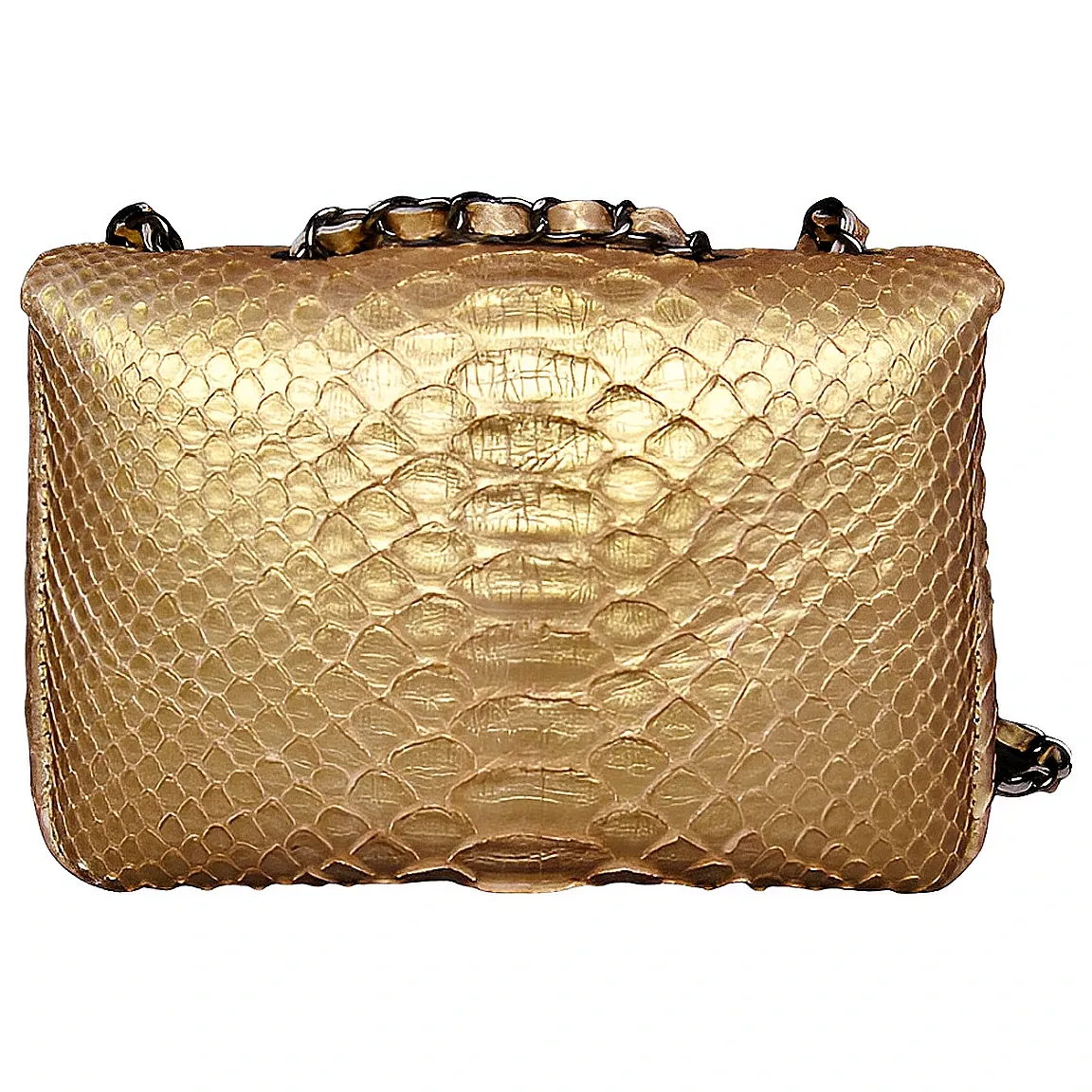 Gold Flap Bag SMALL