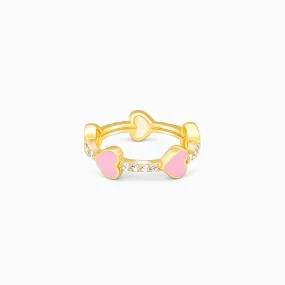 Golden Journey Of Love Ring