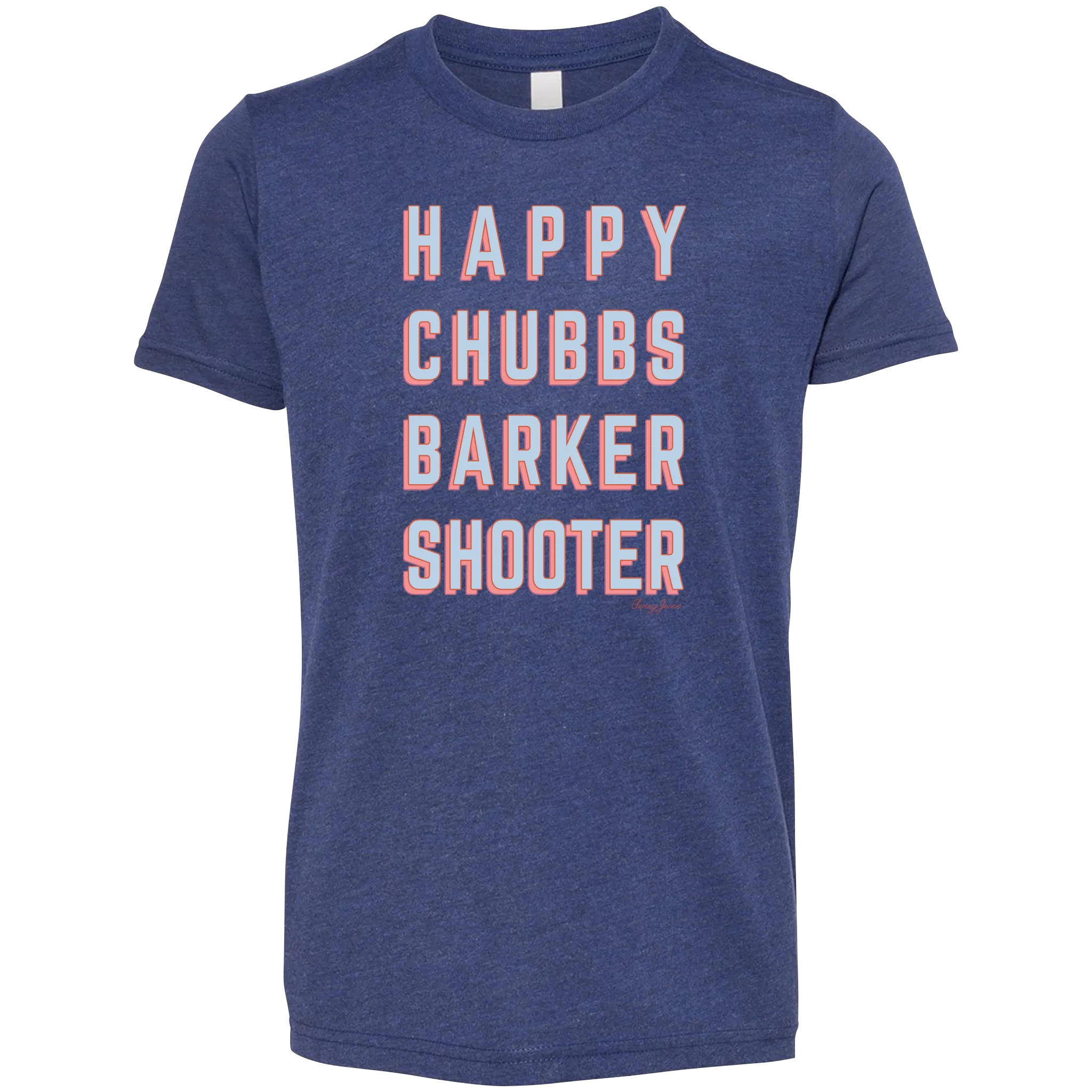 Golf Happy Chubbs Barker Shooter Kids T-Shirt