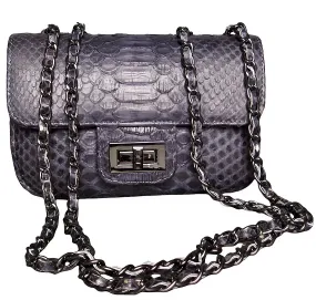 Grey Flap Bag SMALL