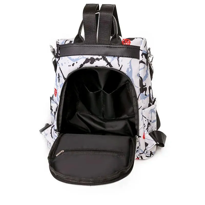 GZ229 Fashion Oxford Cool Waterproof Backpack for School and Travel