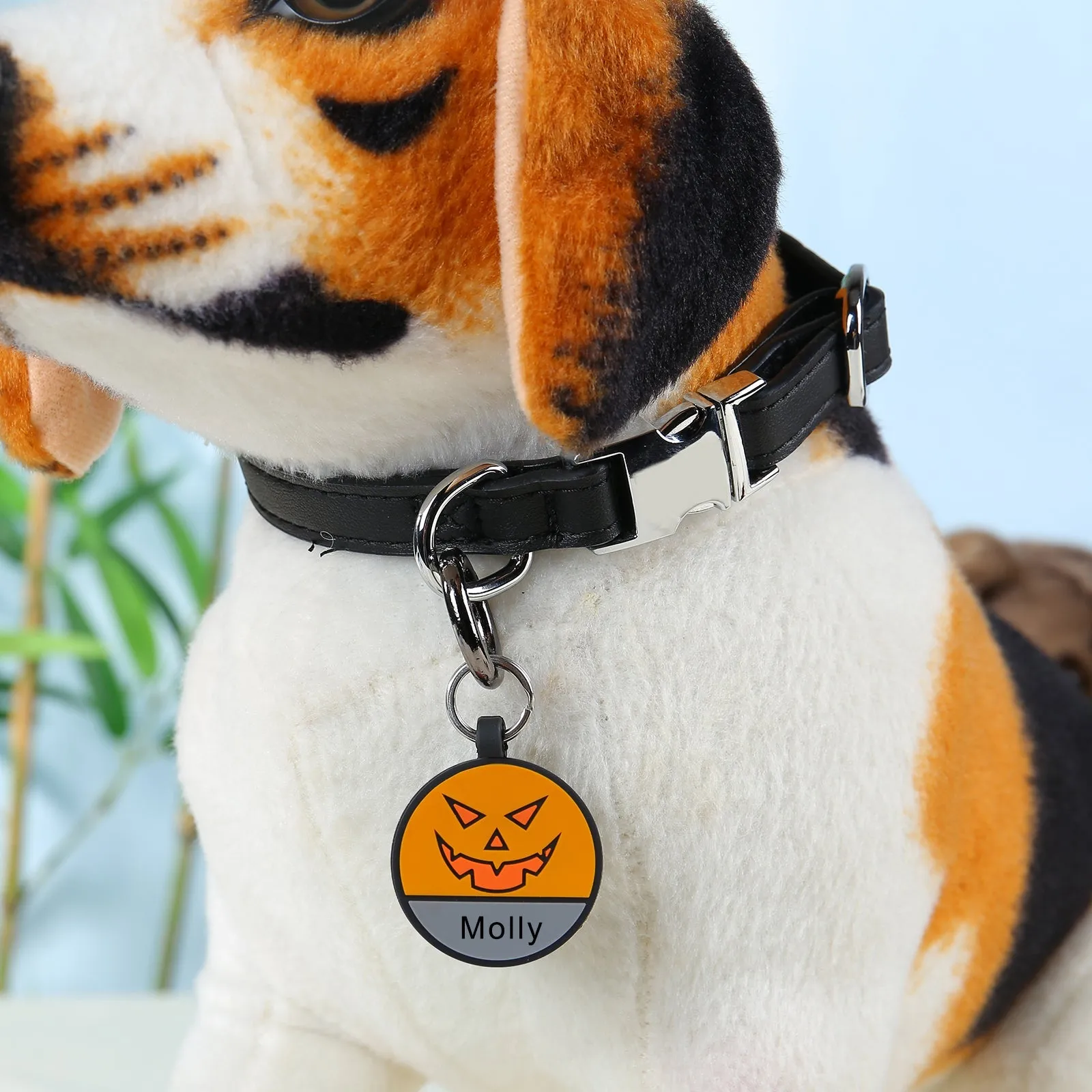 Halloween special Custom Dog Tag with Customized Information