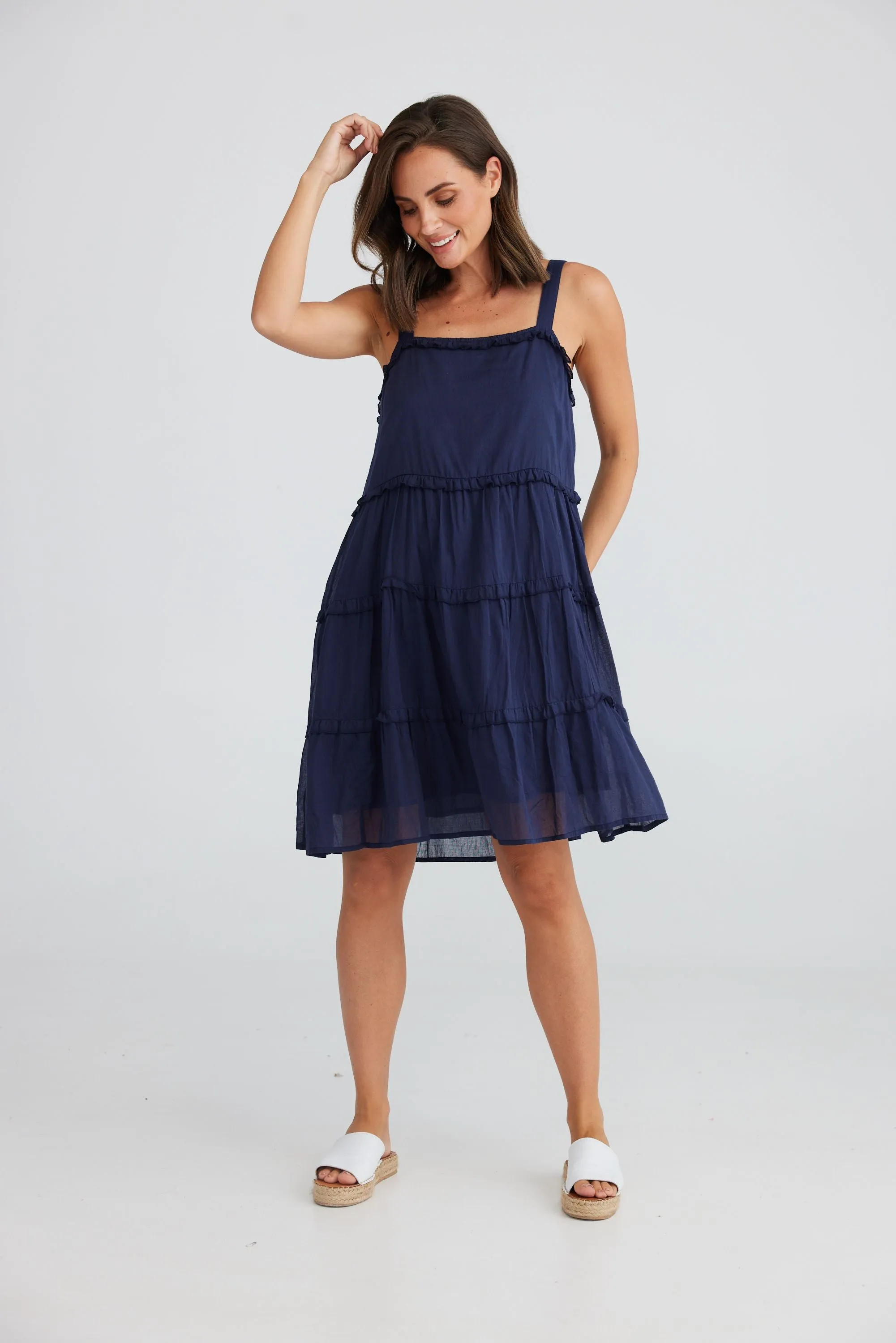 Havana Dress (Navy)