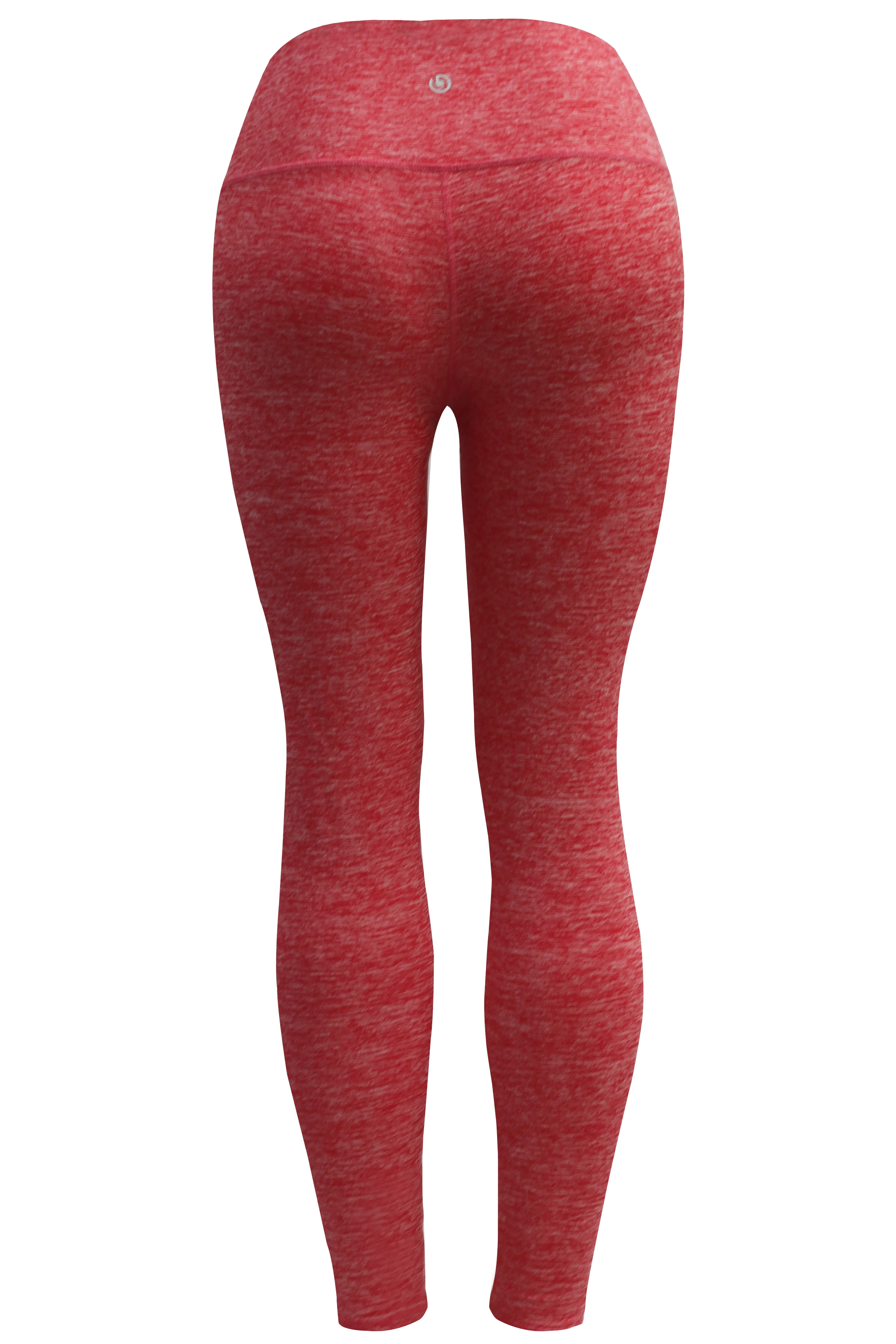 High Waist yogastudio Pants heatherred_yogastudio