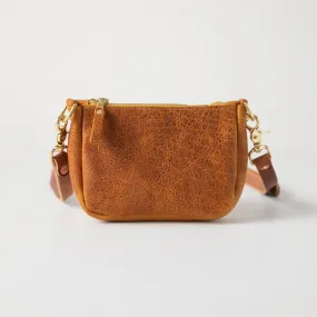 Honey Bison Mini Crossbody Bag