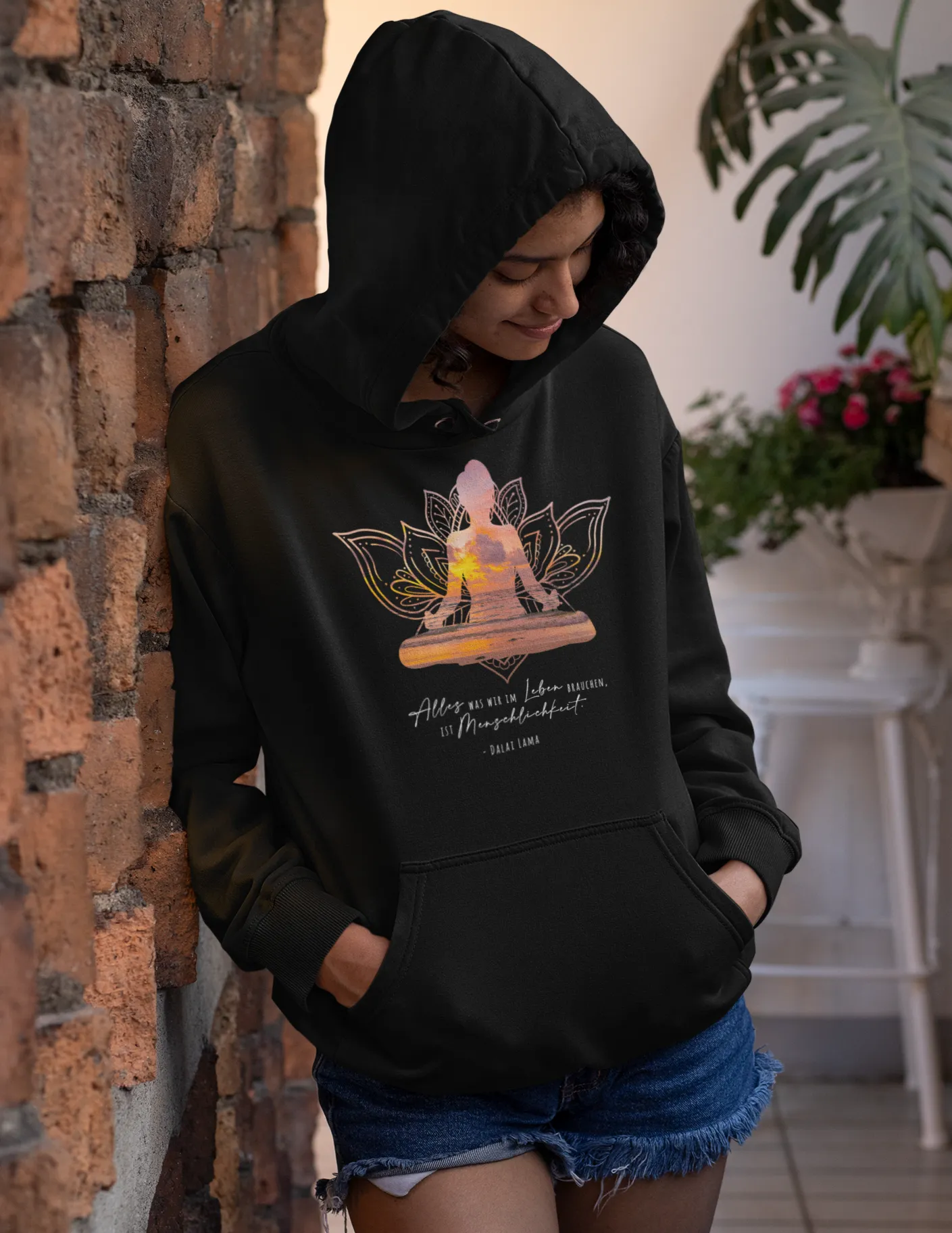 Hoodie Unisex - OM Pose -