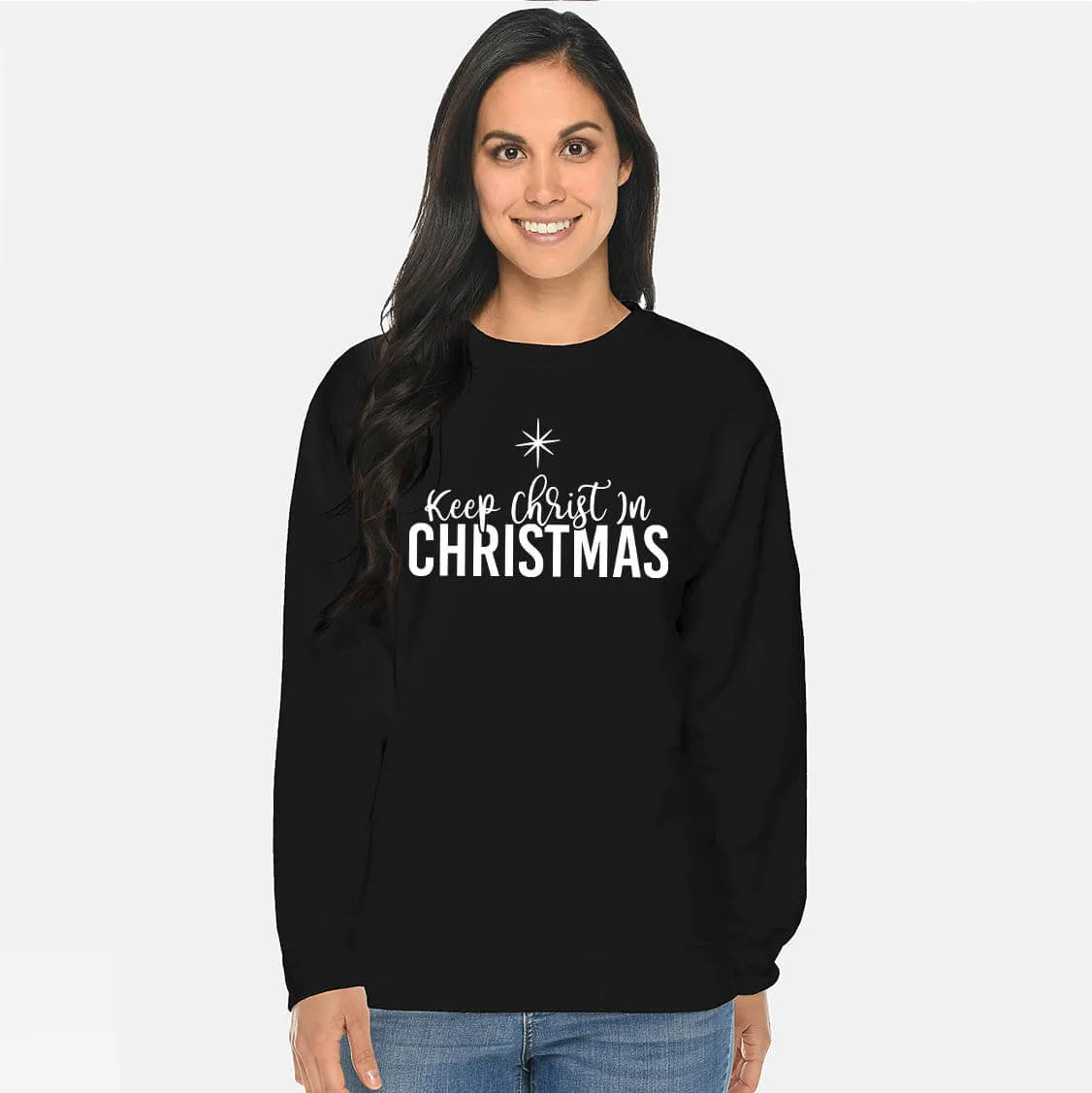 Keep Christ In Christmas Unisex Crewneck Sweatshirt