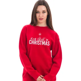 Keep Christ In Christmas Unisex Crewneck Sweatshirt