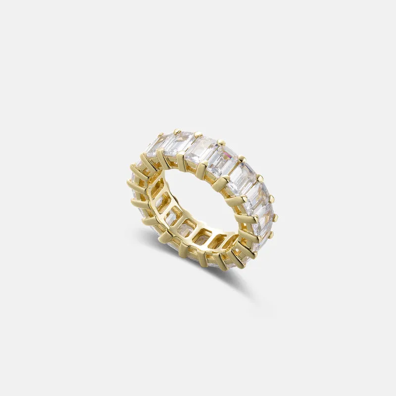 Khloe Kardashian - Baguette Cut Eternity Ring