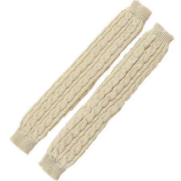 Knitted Warm Fingerless Sweater Arm Sleeves 67984687C