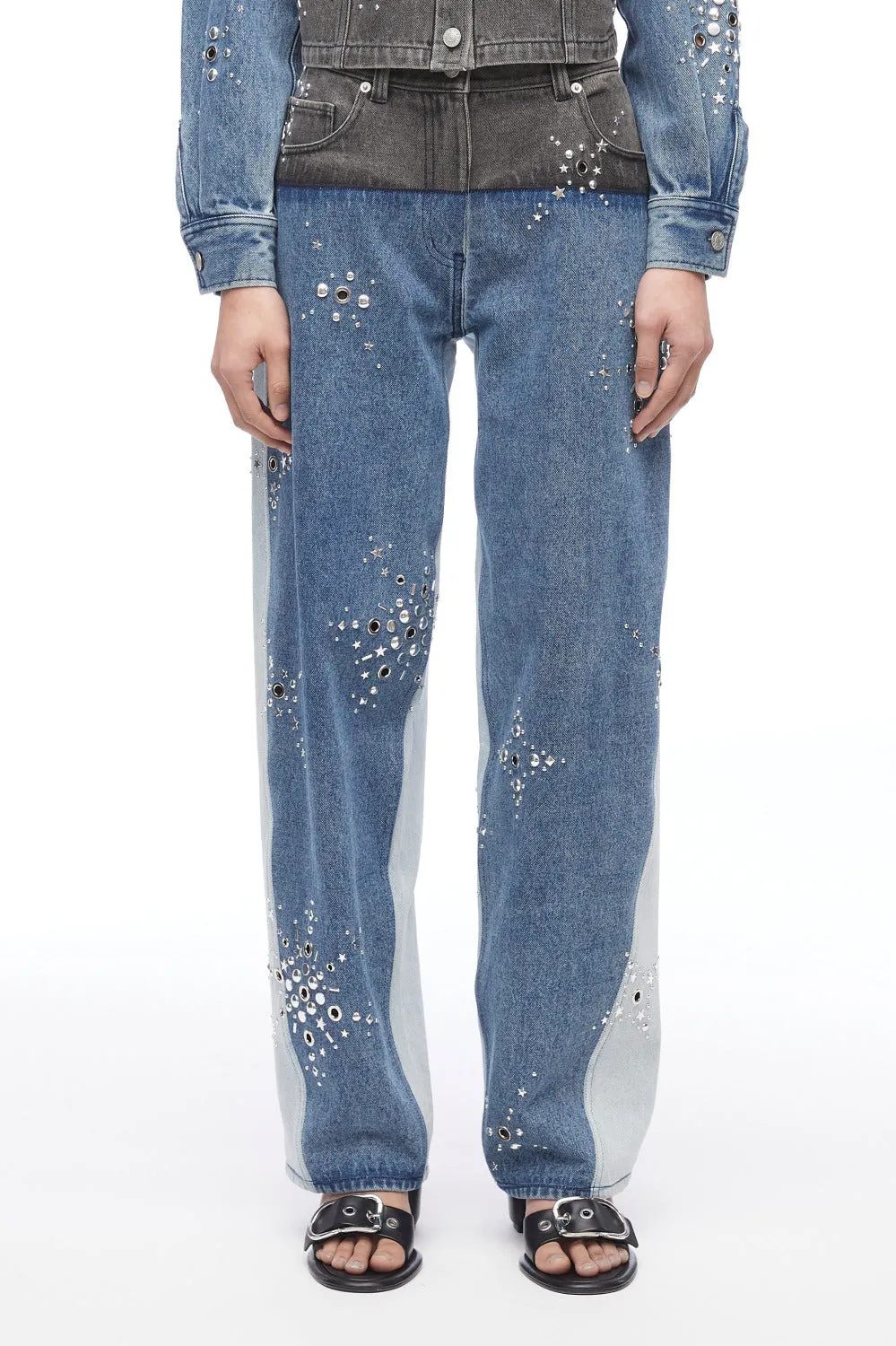 Liberty Embellished Slouchy Jean