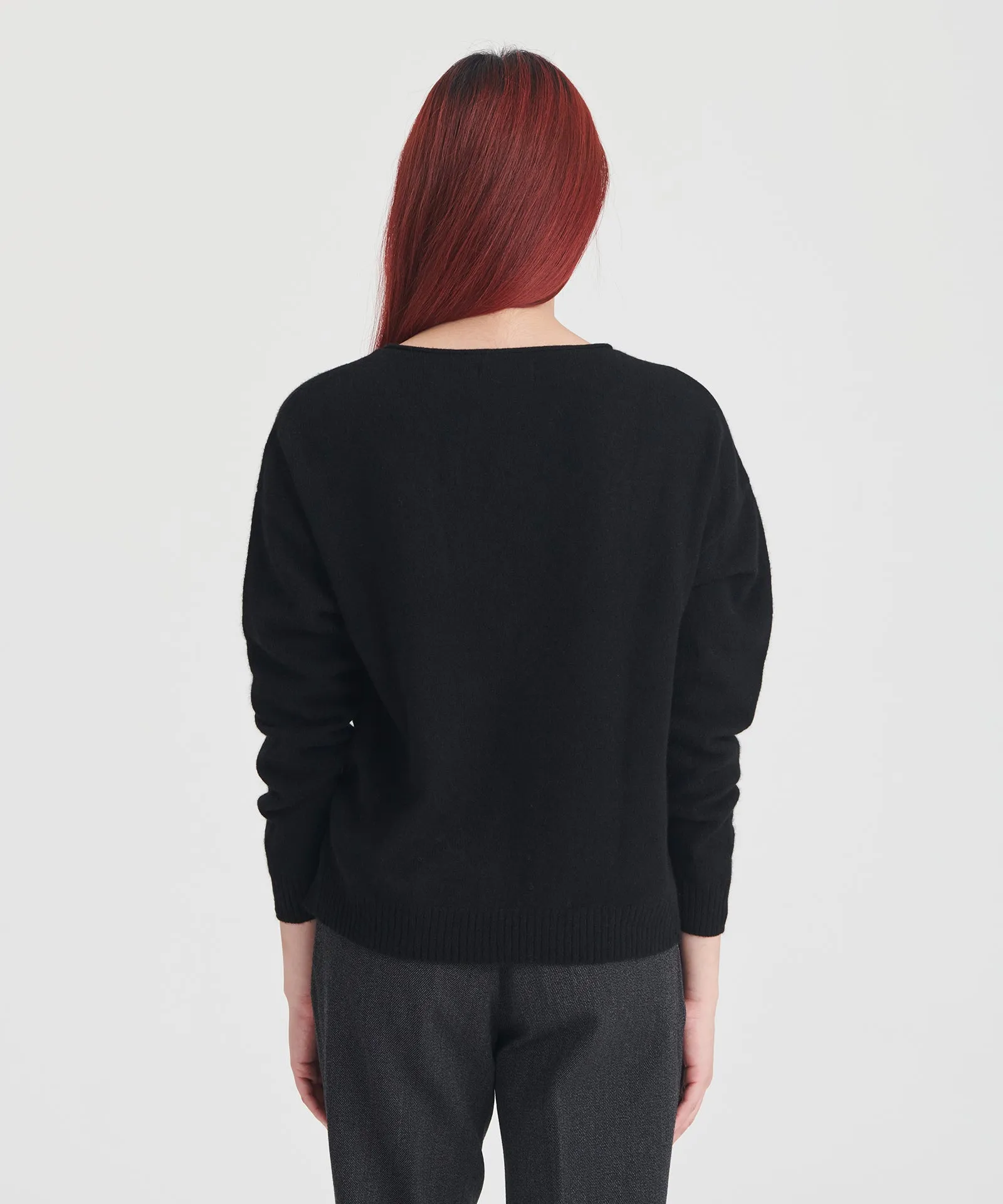 Lightweight Cashmere V-Neck Sweater