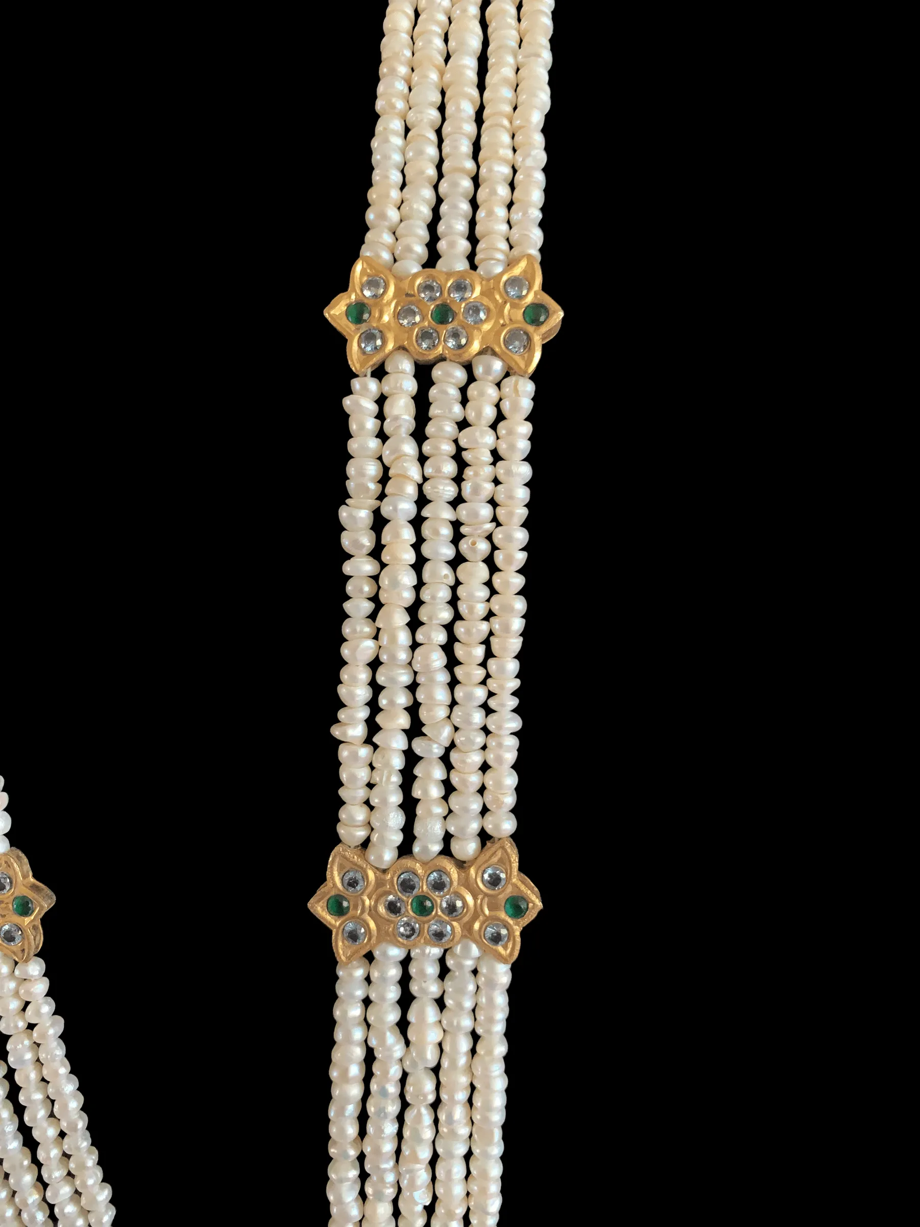 LN94 Fresh water pearl Rani haar ( SHIPS IN 4 WEEKS )