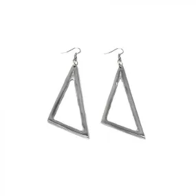 LONG TRIANGLE EARRINGS AL17359