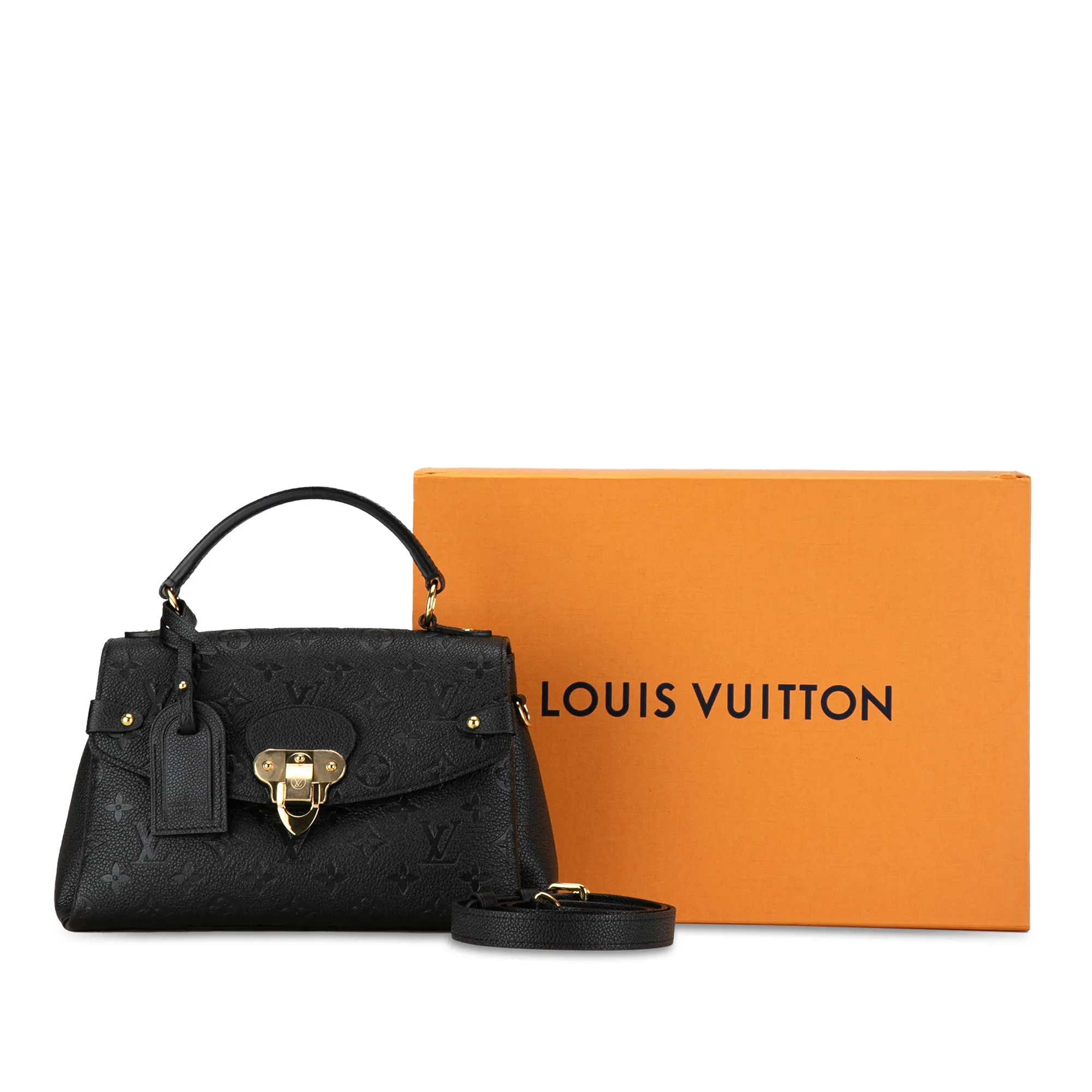 Louis Vuitton Georges BB Black Monogram Empreinte