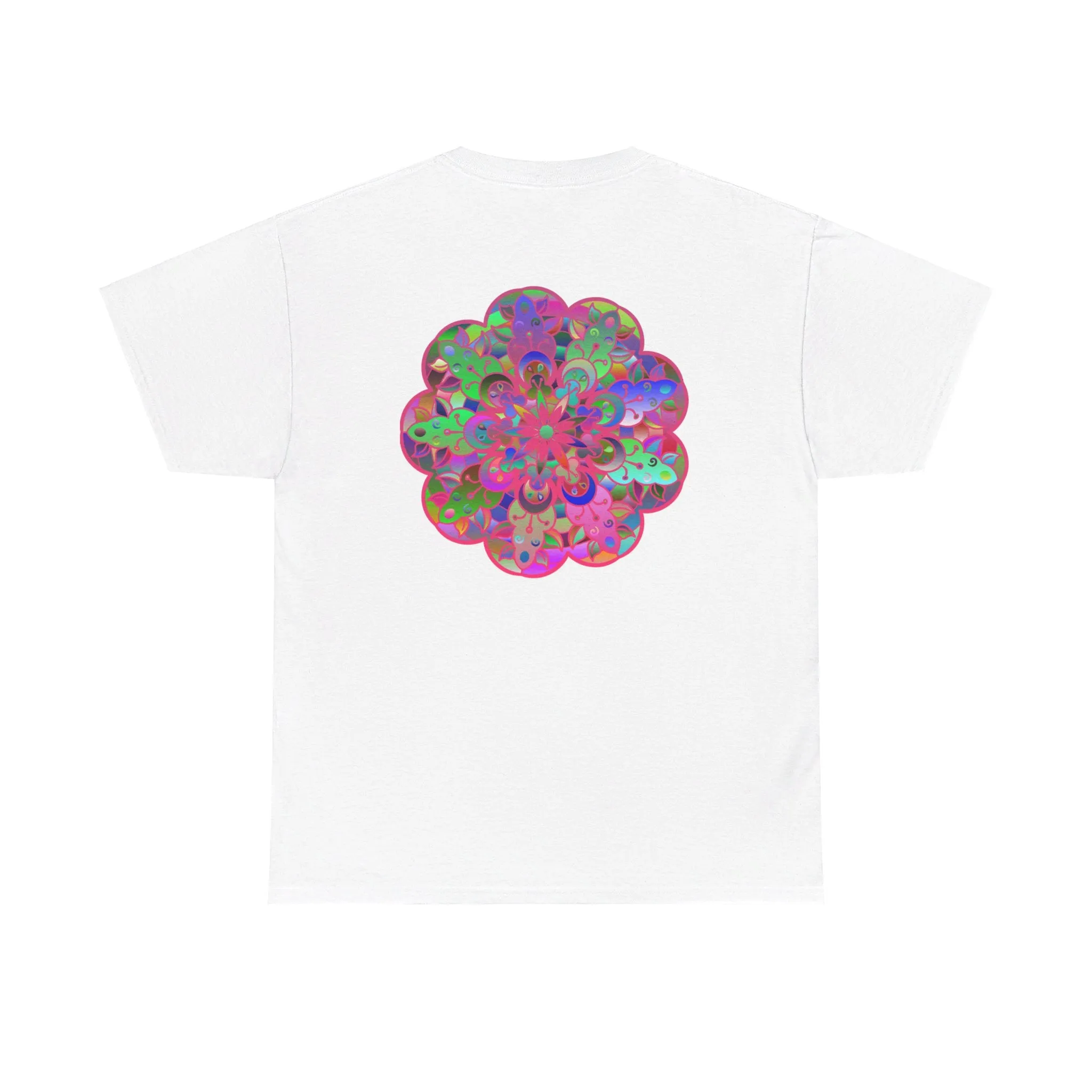 Mandala Art Yoga Mindfulness Tee - Unisex Heavy Cotton