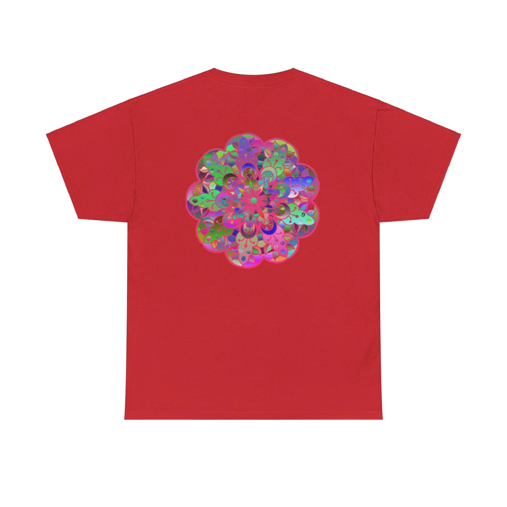 Mandala Art Yoga Mindfulness Tee - Unisex Heavy Cotton