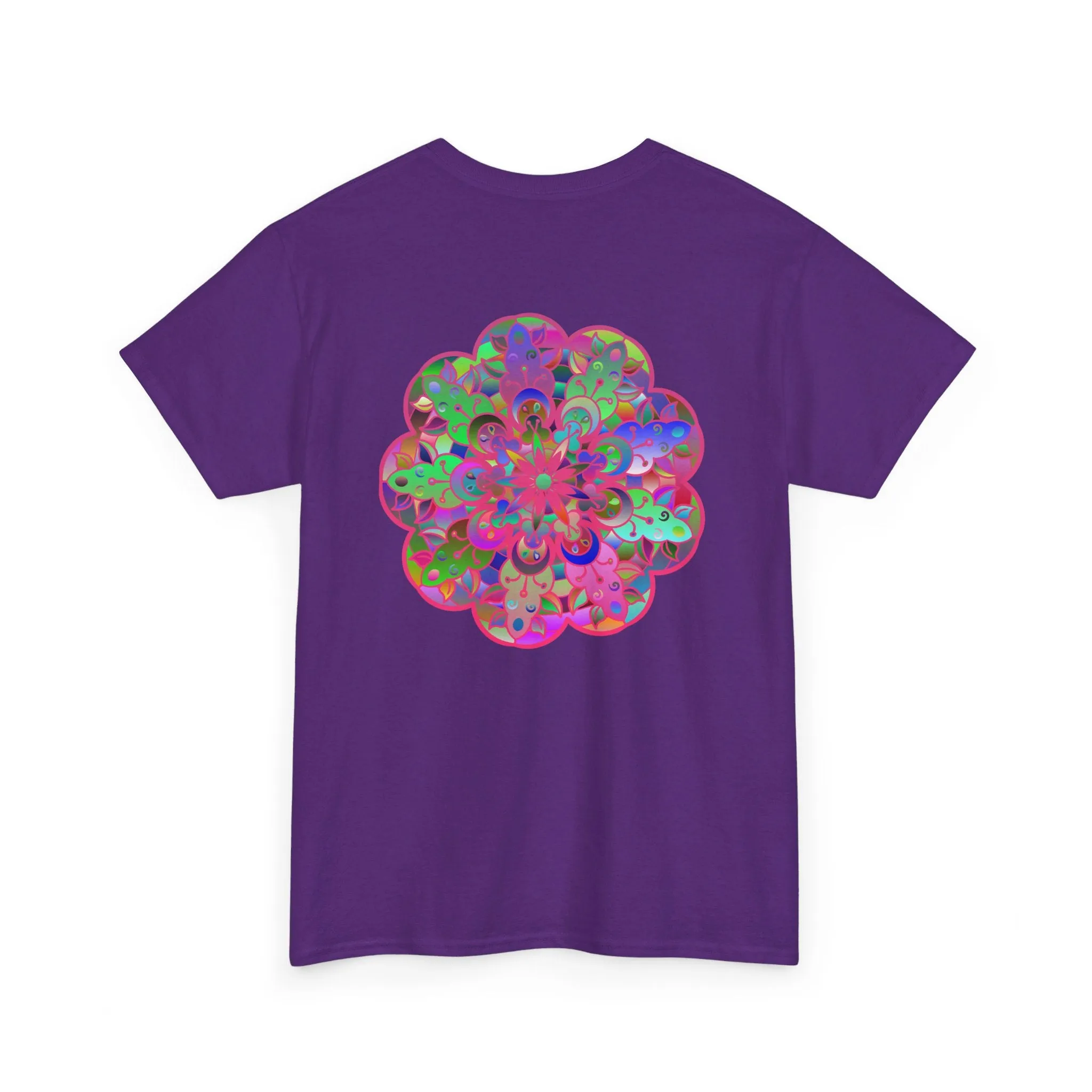 Mandala Art Yoga Mindfulness Tee - Unisex Heavy Cotton