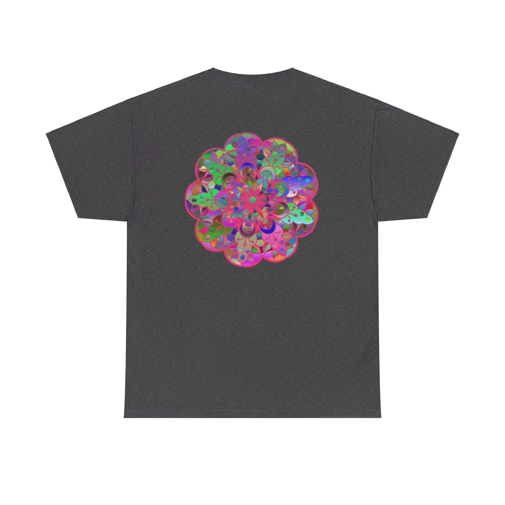 Mandala Art Yoga Mindfulness Tee - Unisex Heavy Cotton