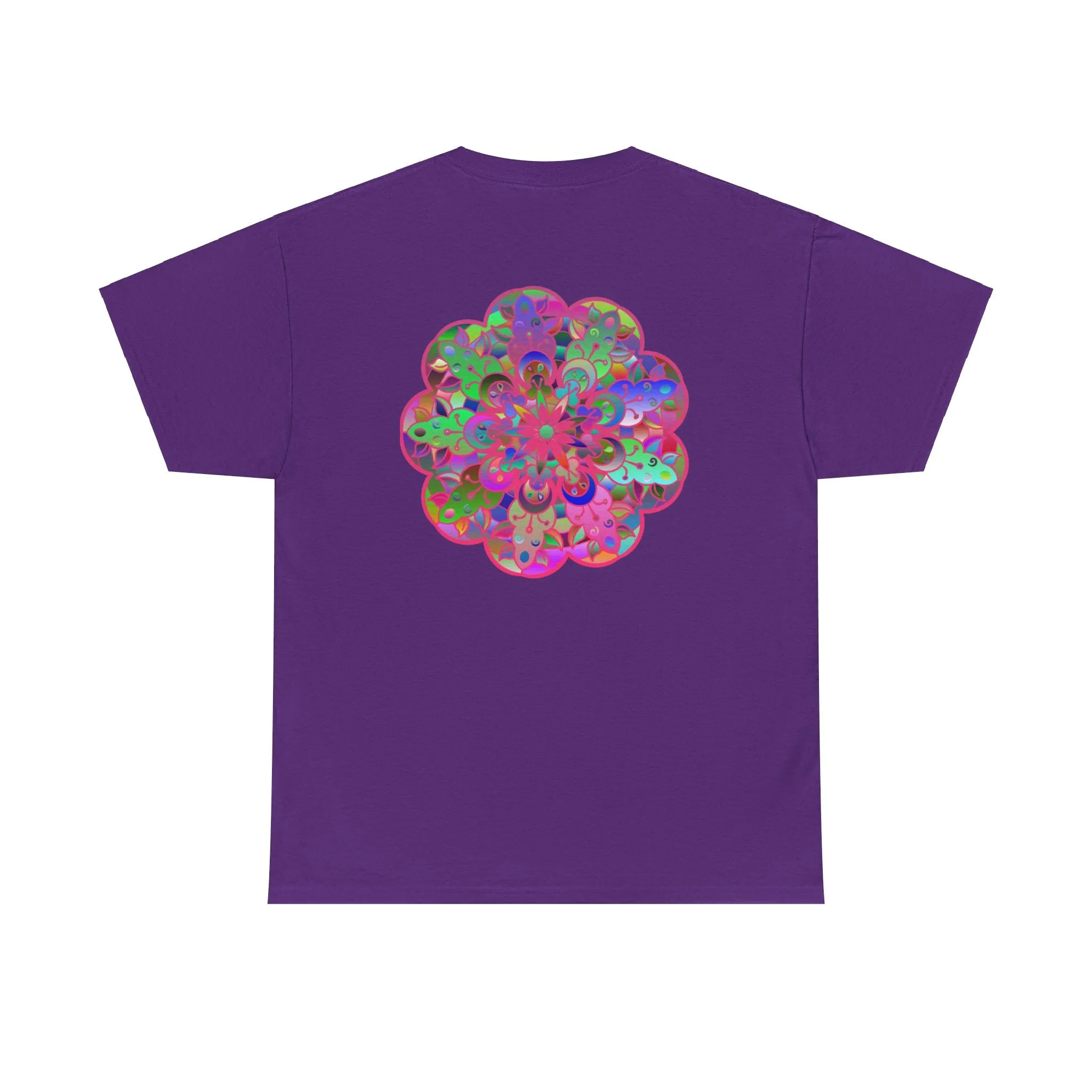 Mandala Art Yoga Mindfulness Tee - Unisex Heavy Cotton