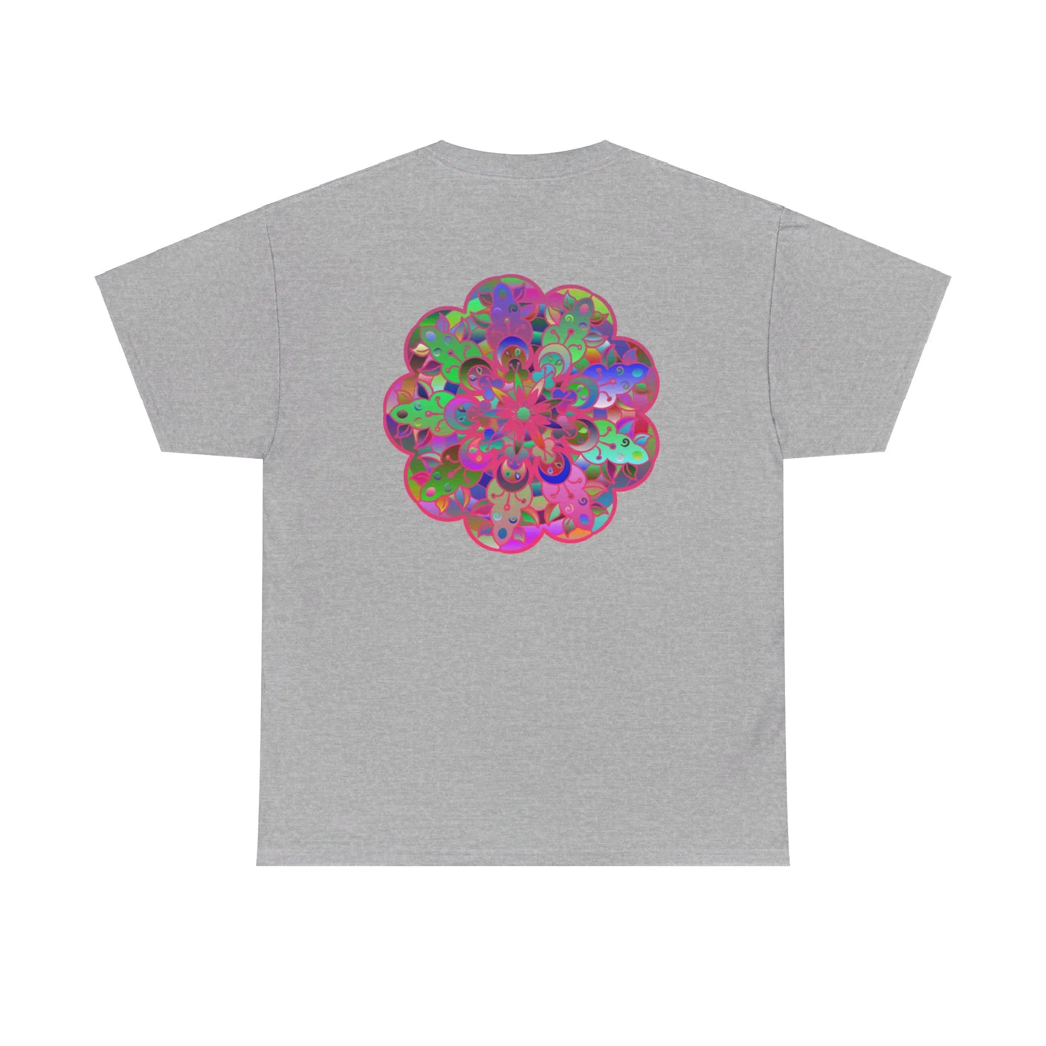 Mandala Art Yoga Mindfulness Tee - Unisex Heavy Cotton