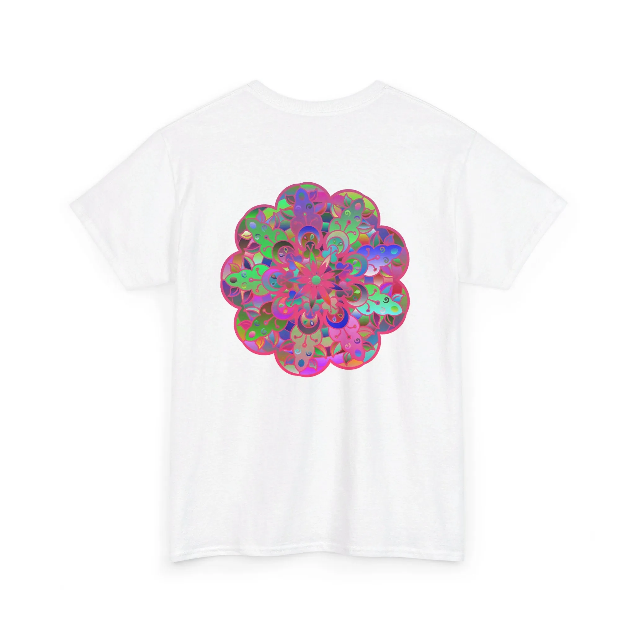 Mandala Art Yoga Mindfulness Tee - Unisex Heavy Cotton